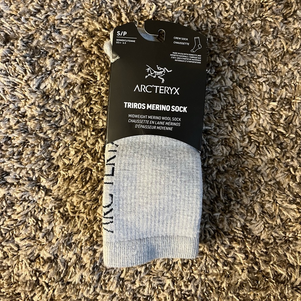 Arcteryx Triros socks small- OBO